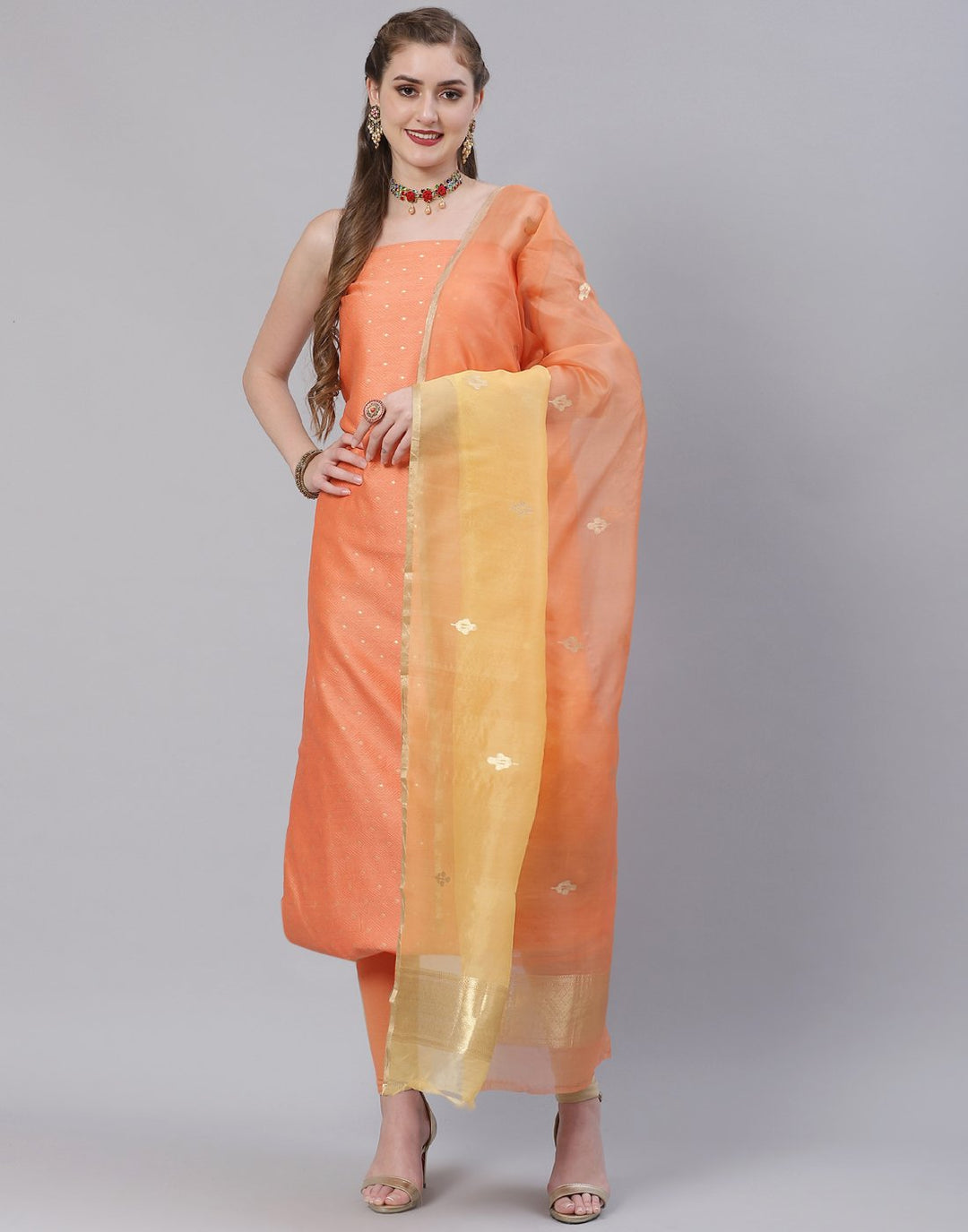 PURE BANARSI SUIT SET