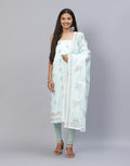 Cotton Embroidered Suit piece