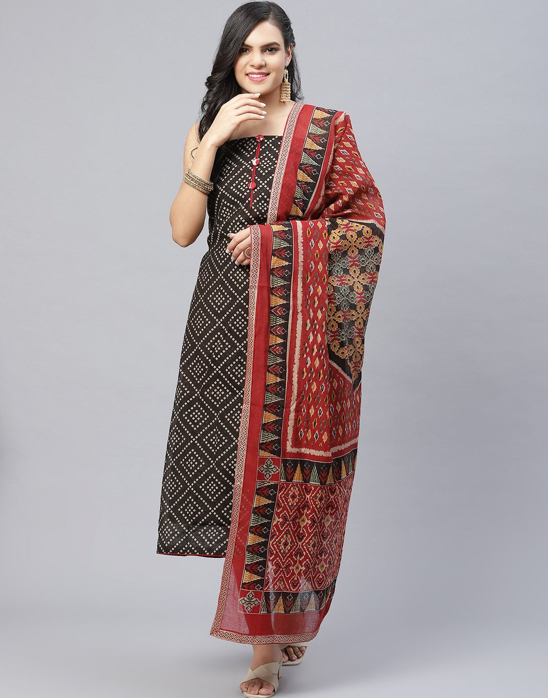 Cotton Printed Suit piece
