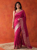 Embroidered Art Silk Saree