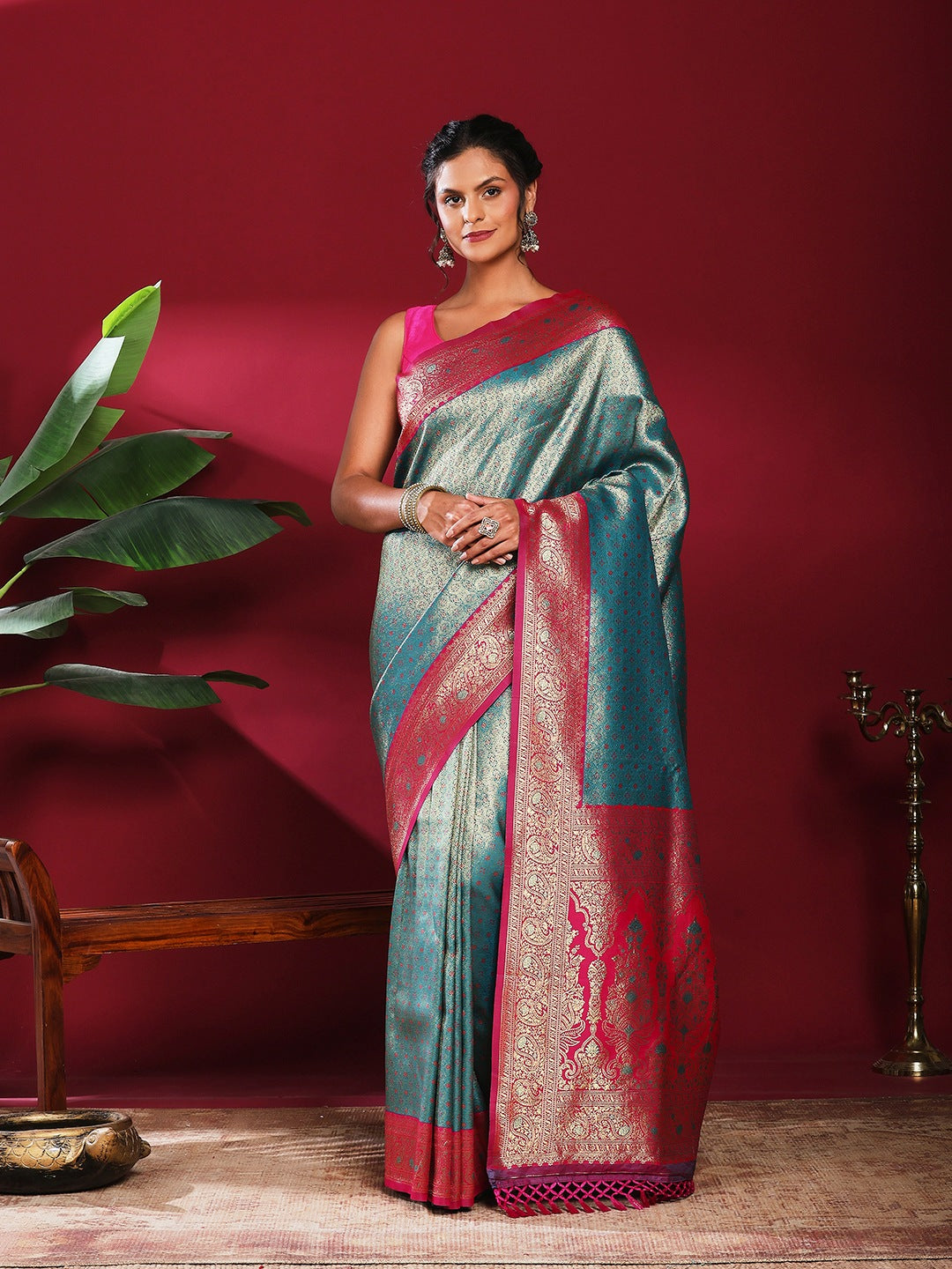 Woven Design Art Silk Saree