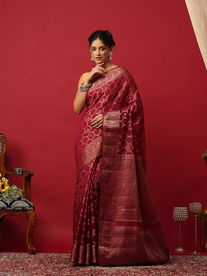 Woven Design Art Silk Saree