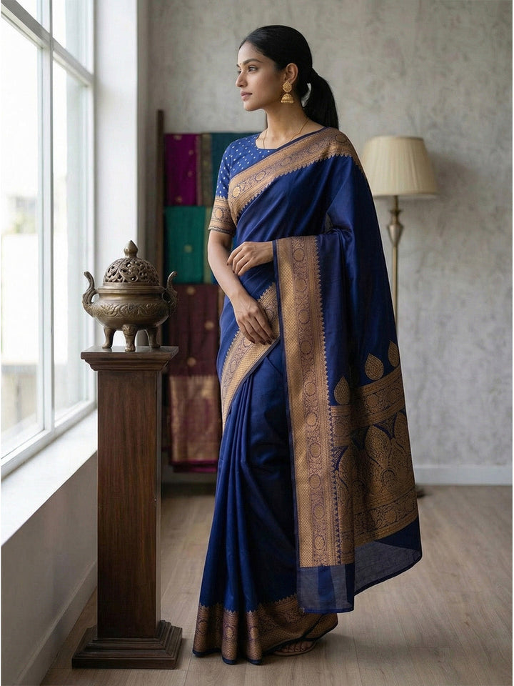 Woven Design Art Silk Saree