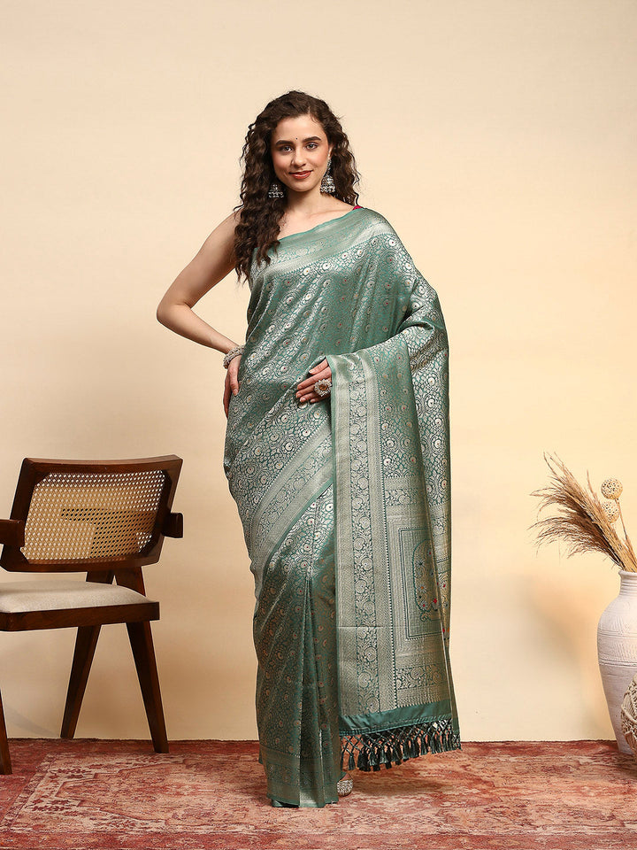 Woven Design Art Silk Saree