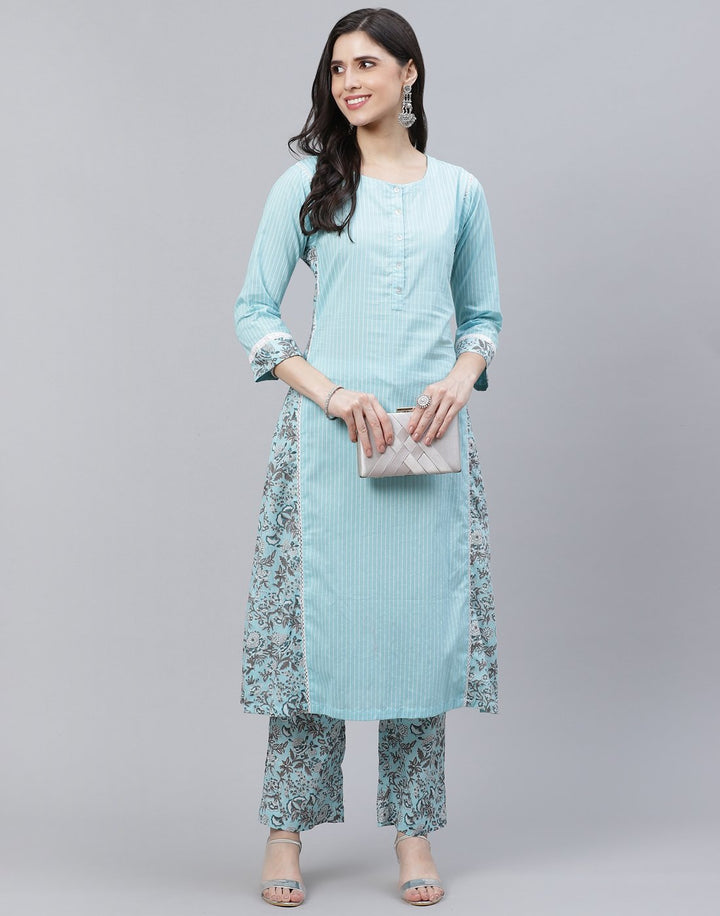 Printed Kurti Pant Set