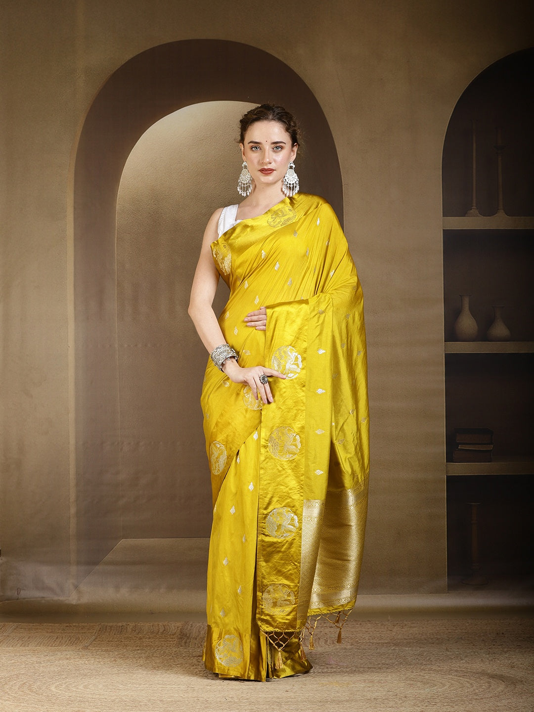 Woven Design Art Silk Saree