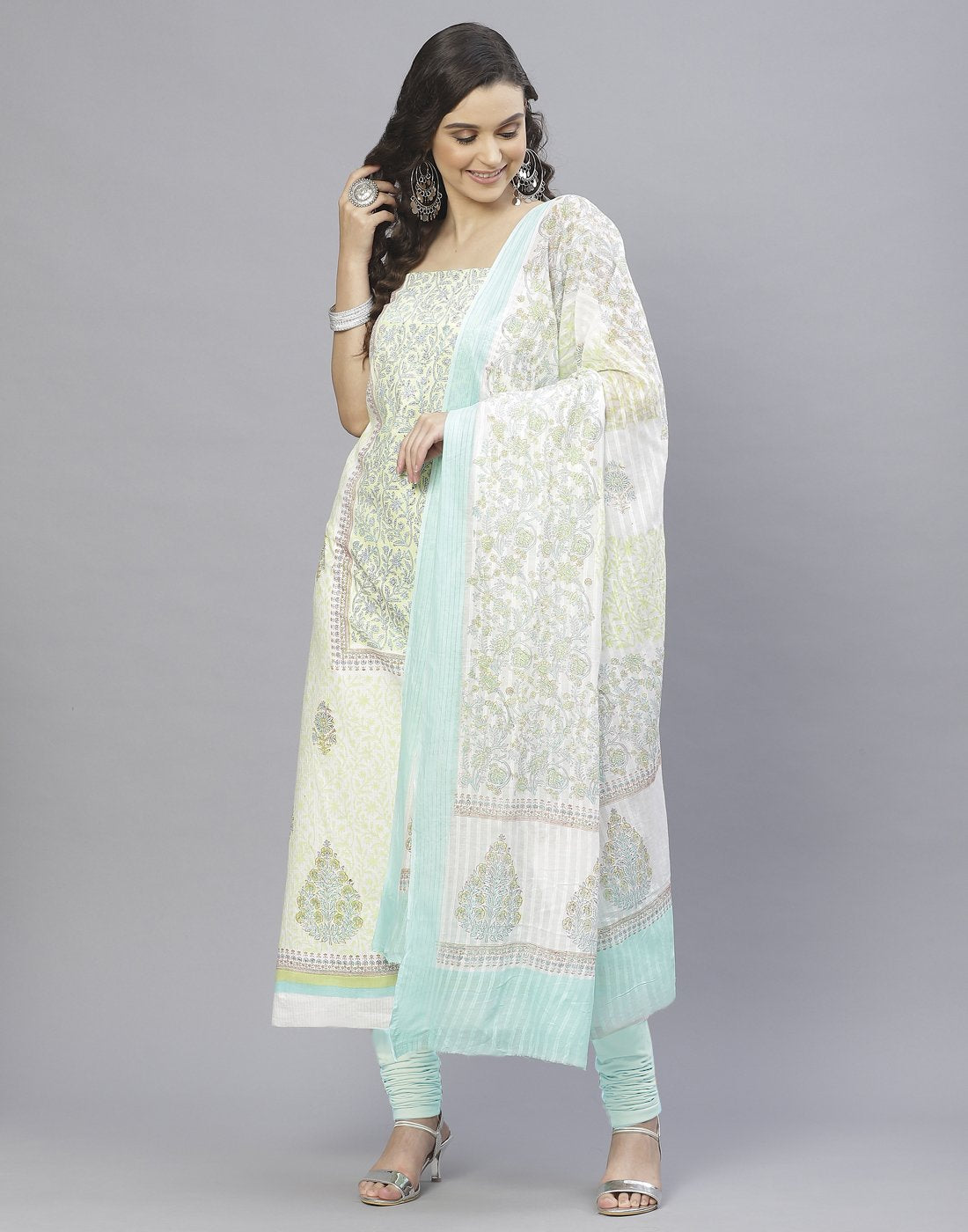 Cotton Printed Suit Set