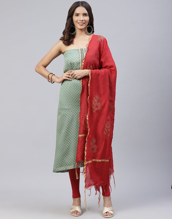Cotton Printed Suit piece