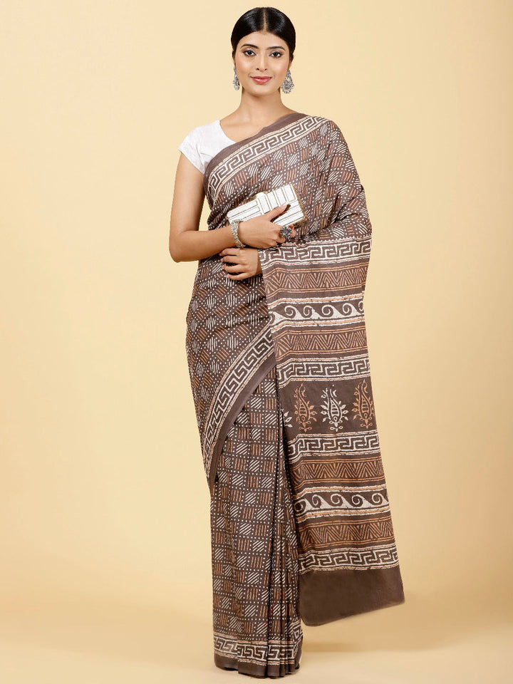 Printed Cotton Saree