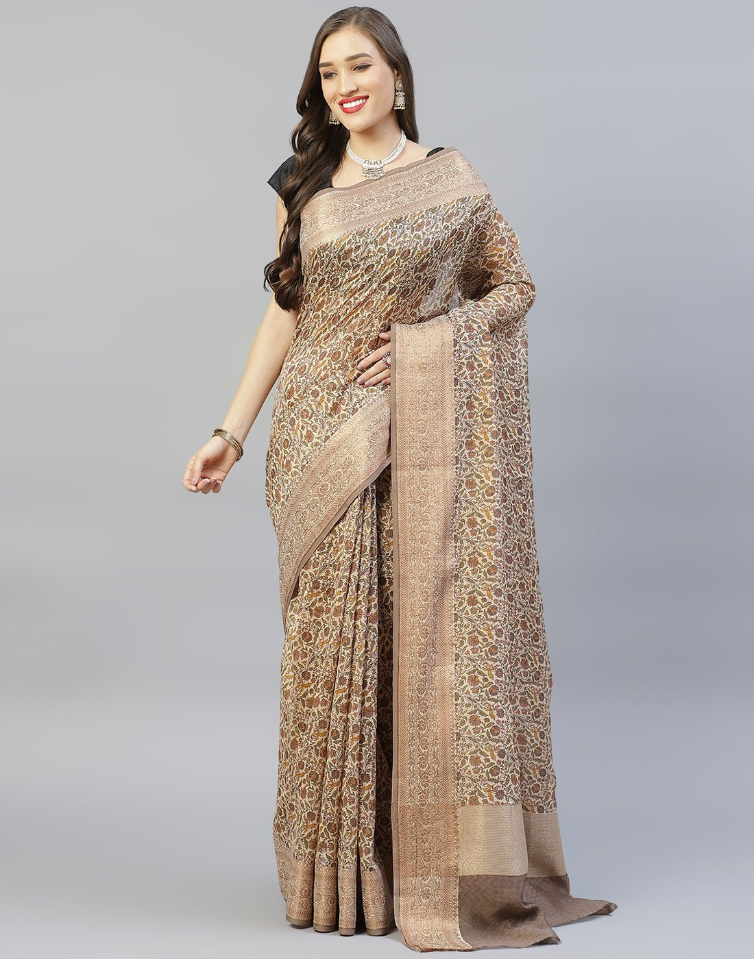 Cotton Printed Saree