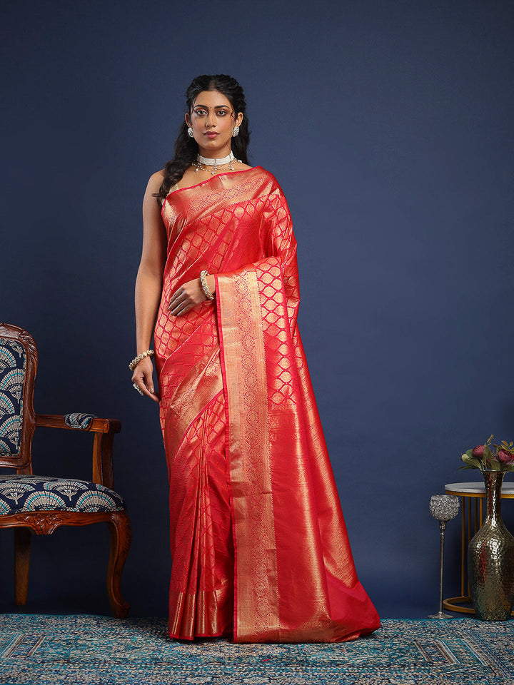 Woven Design Art Silk Saree