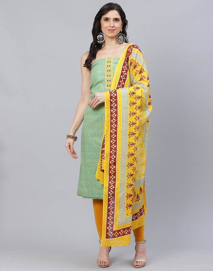 Cotton Printed Suit Piece