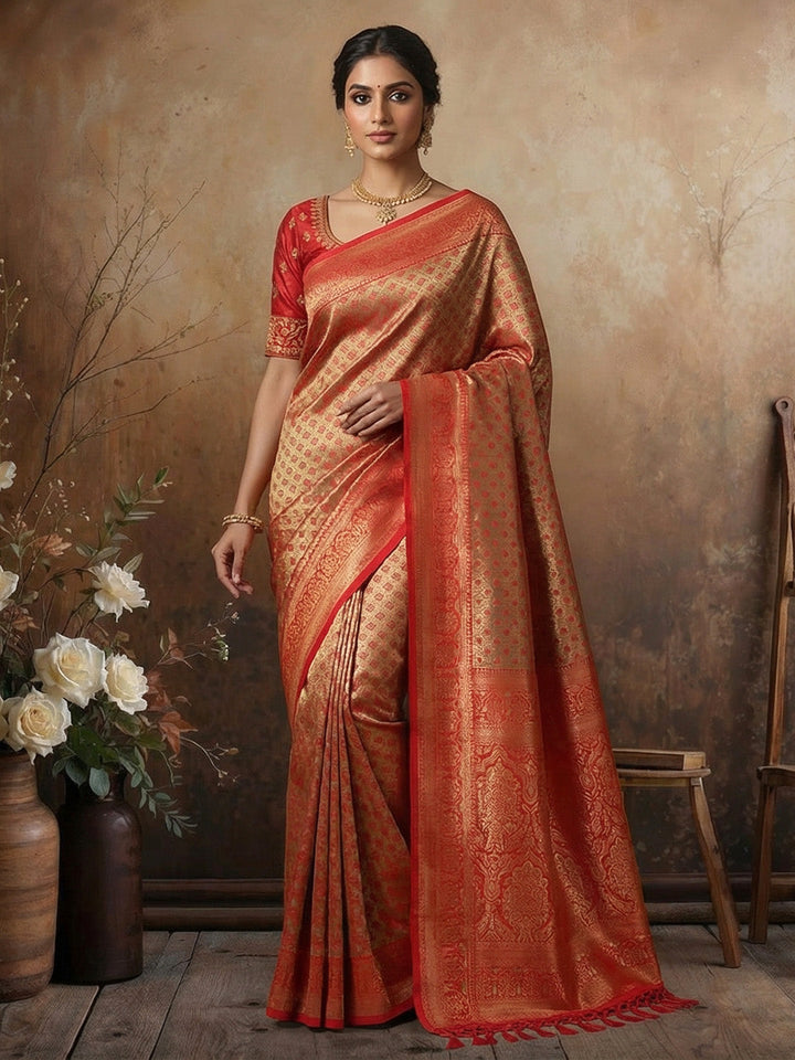 Woven Design Art Silk Saree