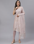 Cotton Embroidered Suit Piece