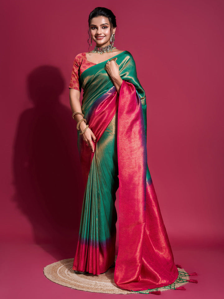 Woven Design Art Silk Saree