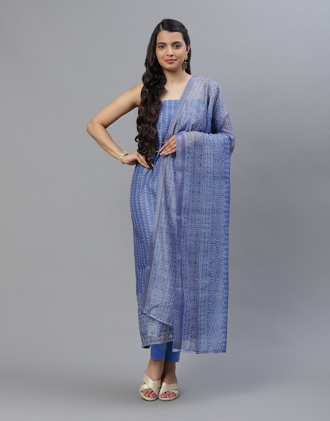Cotton Printed Suit piece