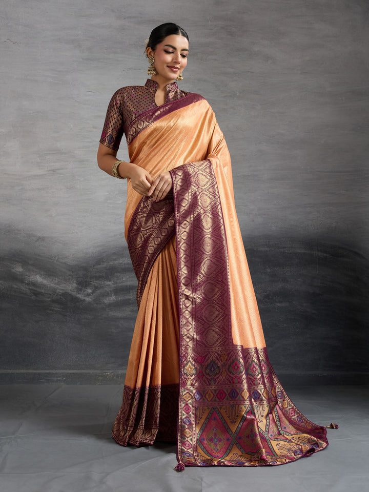 Woven Design Kanjivaram Silk Saree