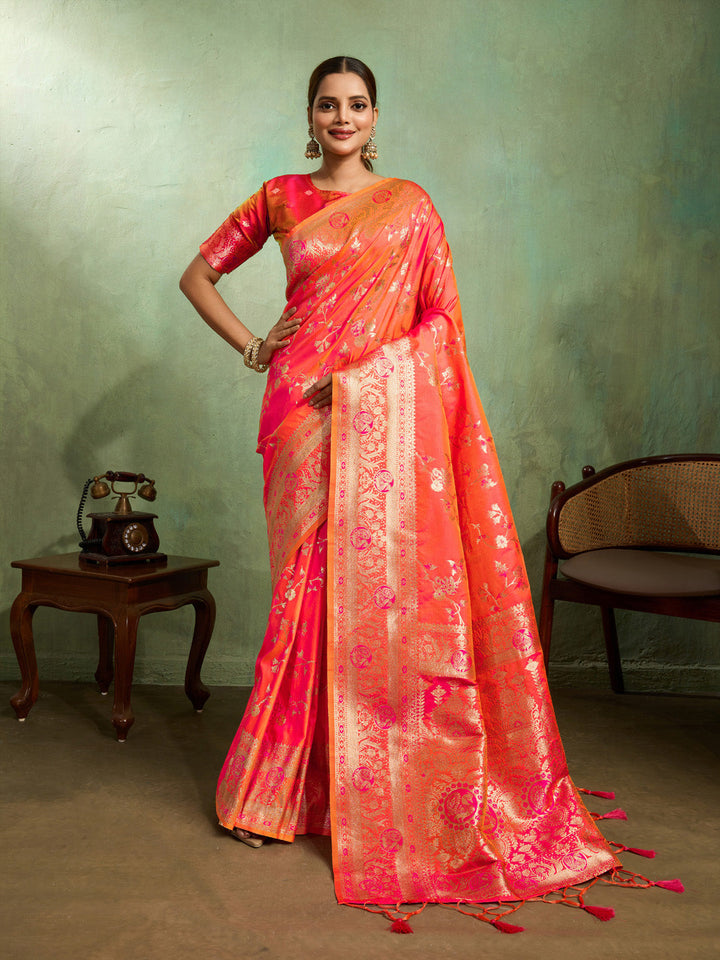 Woven Design Art Silk Saree