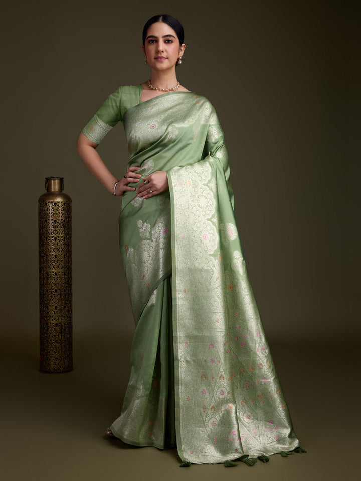Woven Design Art Silk Saree