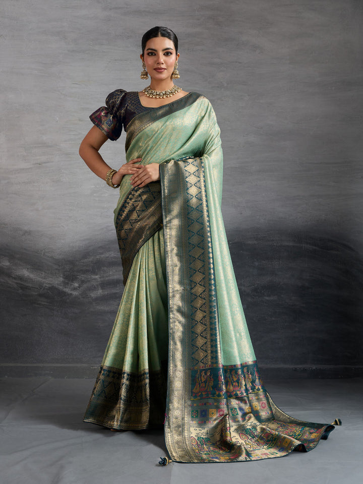 Woven Design Kanjivaram Silk Saree