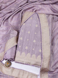 Mauve Woven Design Art Silk Saree