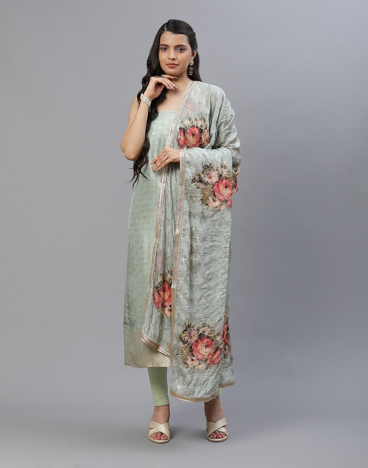 Georgette woven suit set