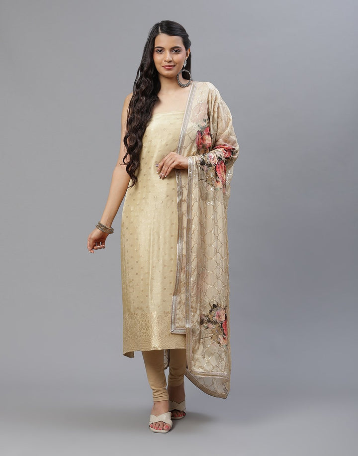 Georgette woven suit set