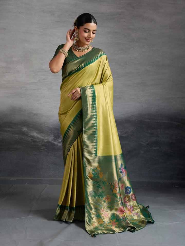Woven Design Kanjivaram Silk Saree