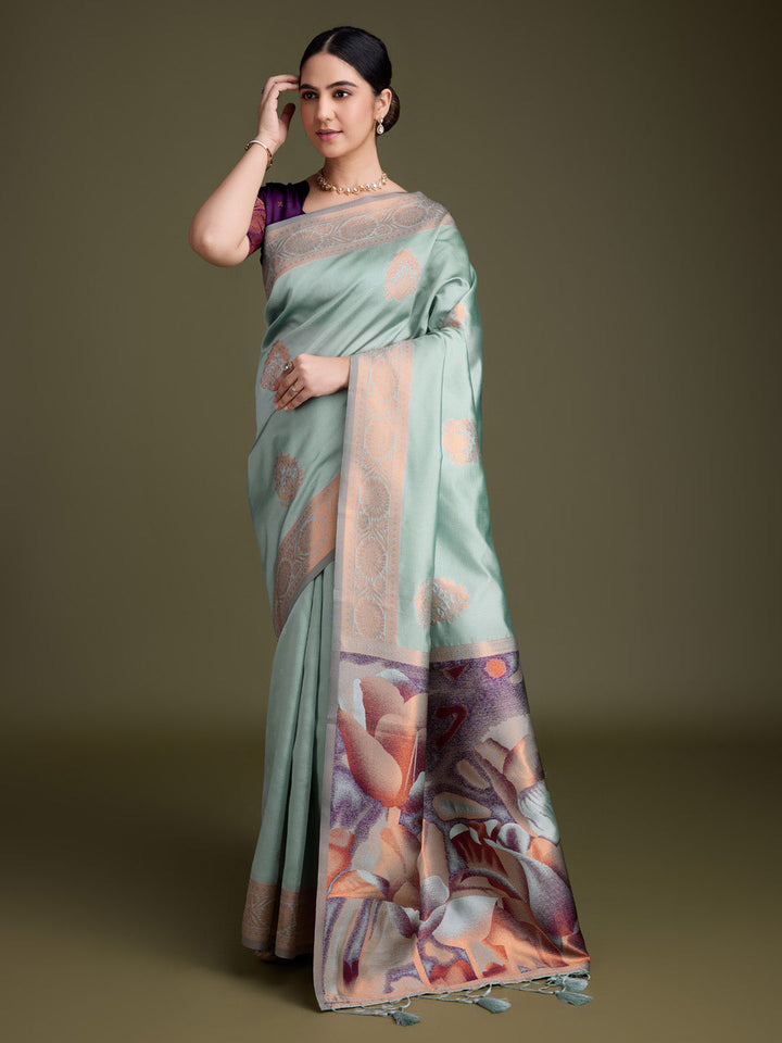 Woven Design Art Silk Saree