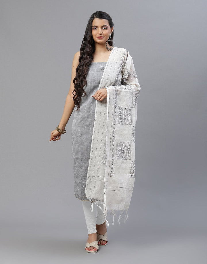 Cotton Embroidered Suit piece