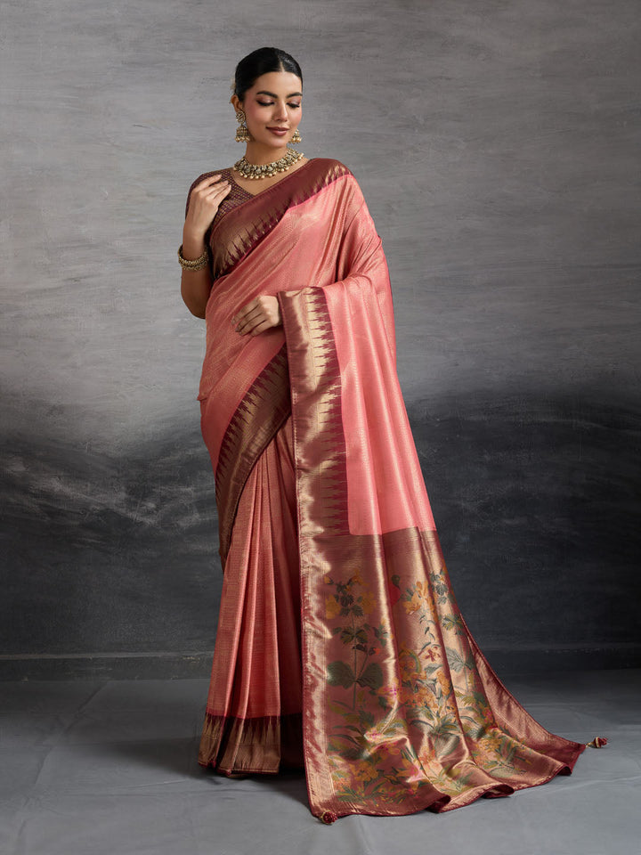 Woven Design Kanjivaram Silk Saree