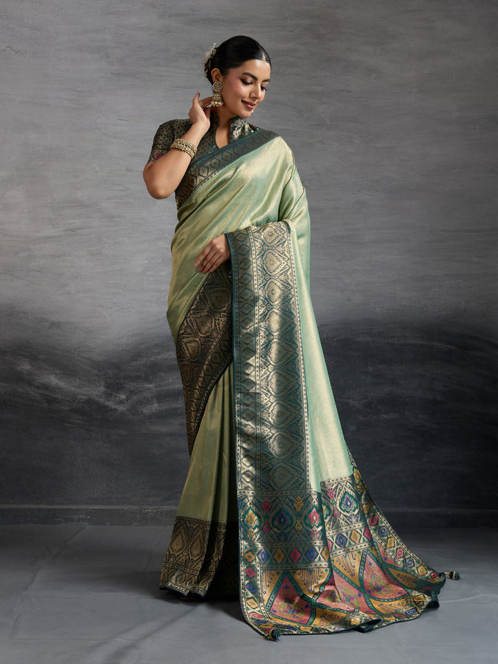 Woven Design Kanjivaram Silk Saree