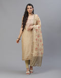 Chanderi Printed Suit piece