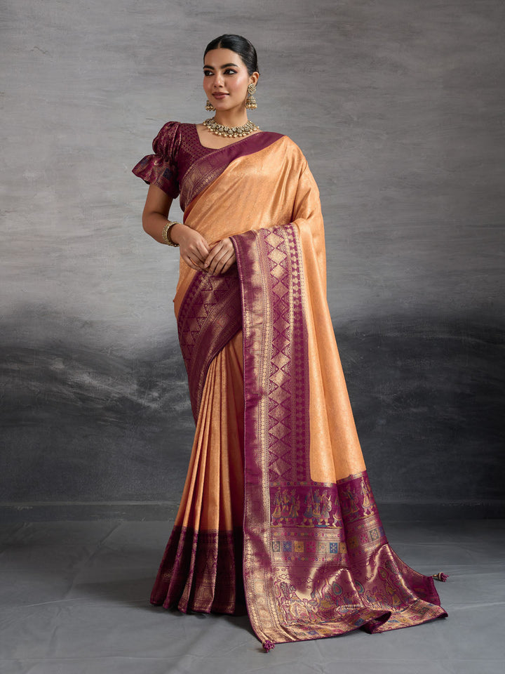 Woven Design Kanjivaram Silk Saree