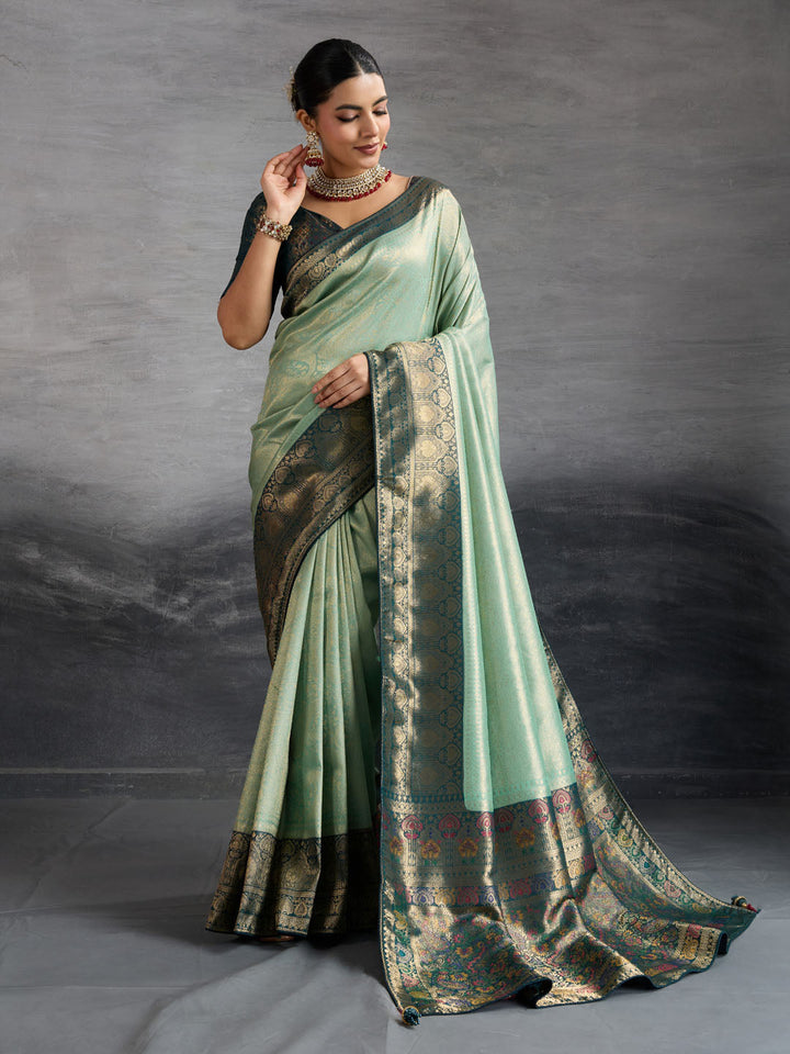 Woven Design Kanjivaram Silk Saree