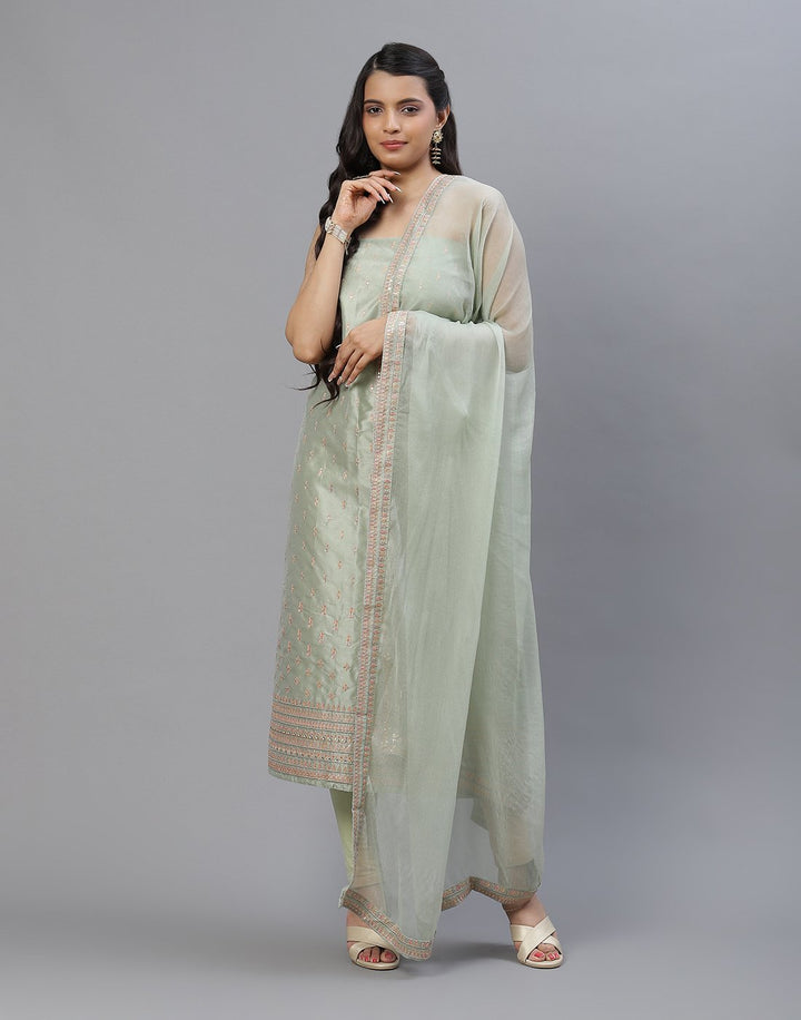 GEORGETTE EMBROIDERED SUIT SET