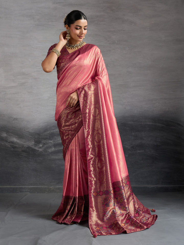 Woven Design Kanjivaram Silk Saree