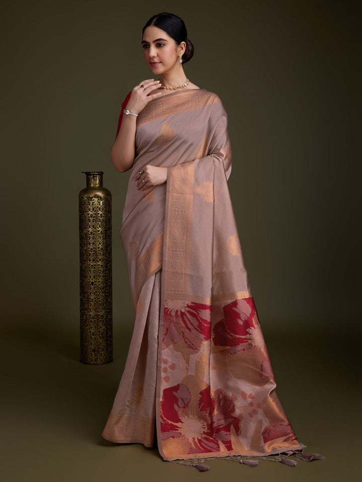 Woven Design Art Silk Saree