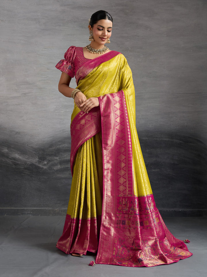 Woven Design Kanjivaram Silk Saree
