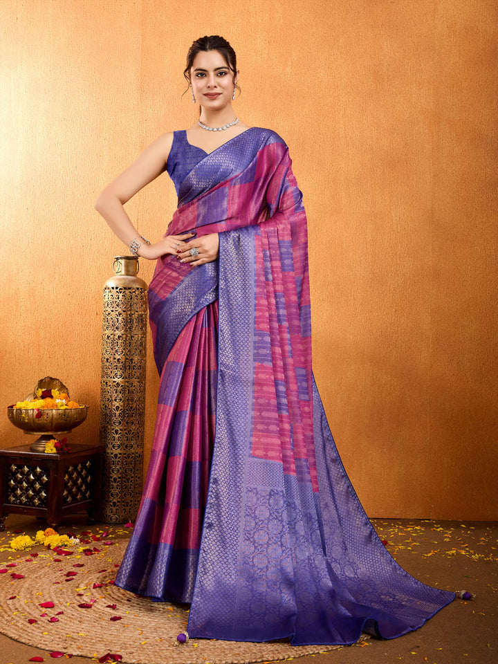 Printed Art Silk Saree