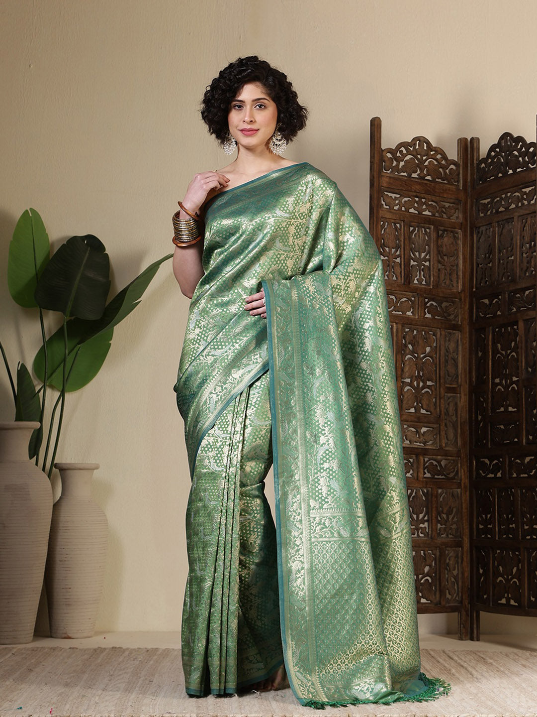 Woven Design Art Silk Saree