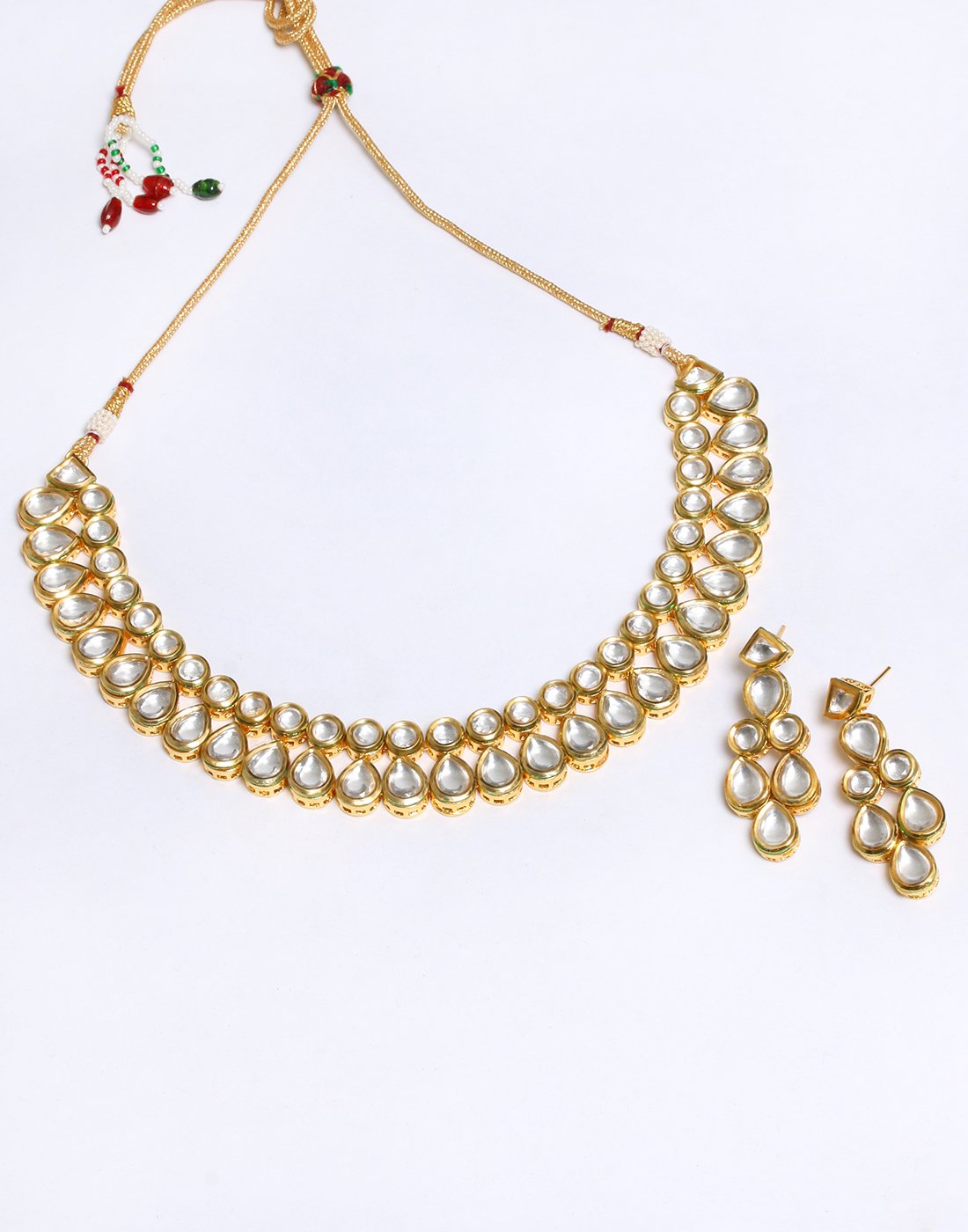 Beautiful Gold Plated Kundan Choker Set