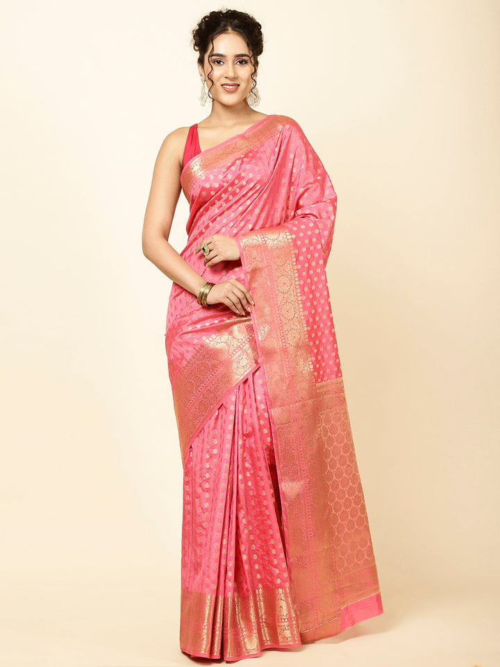 Zari Border Woven Handloom Saree