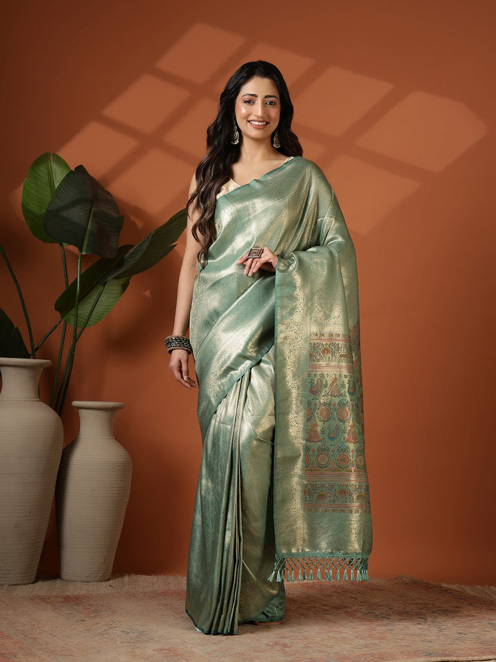 Woven Design Art Silk Saree