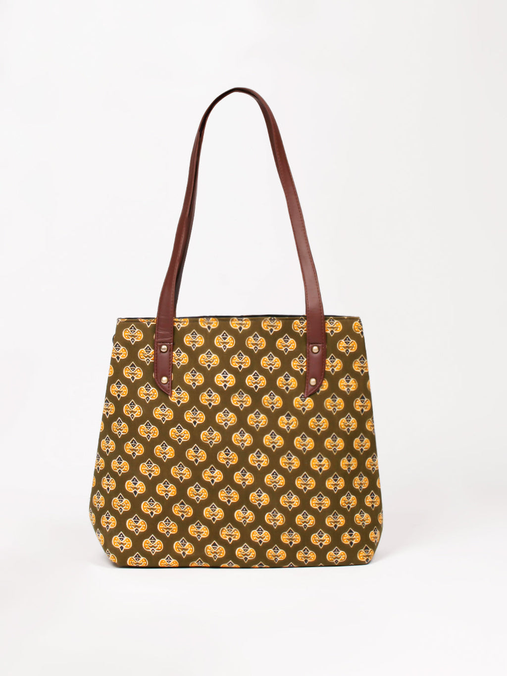 Cotton Handbag And Purse Set