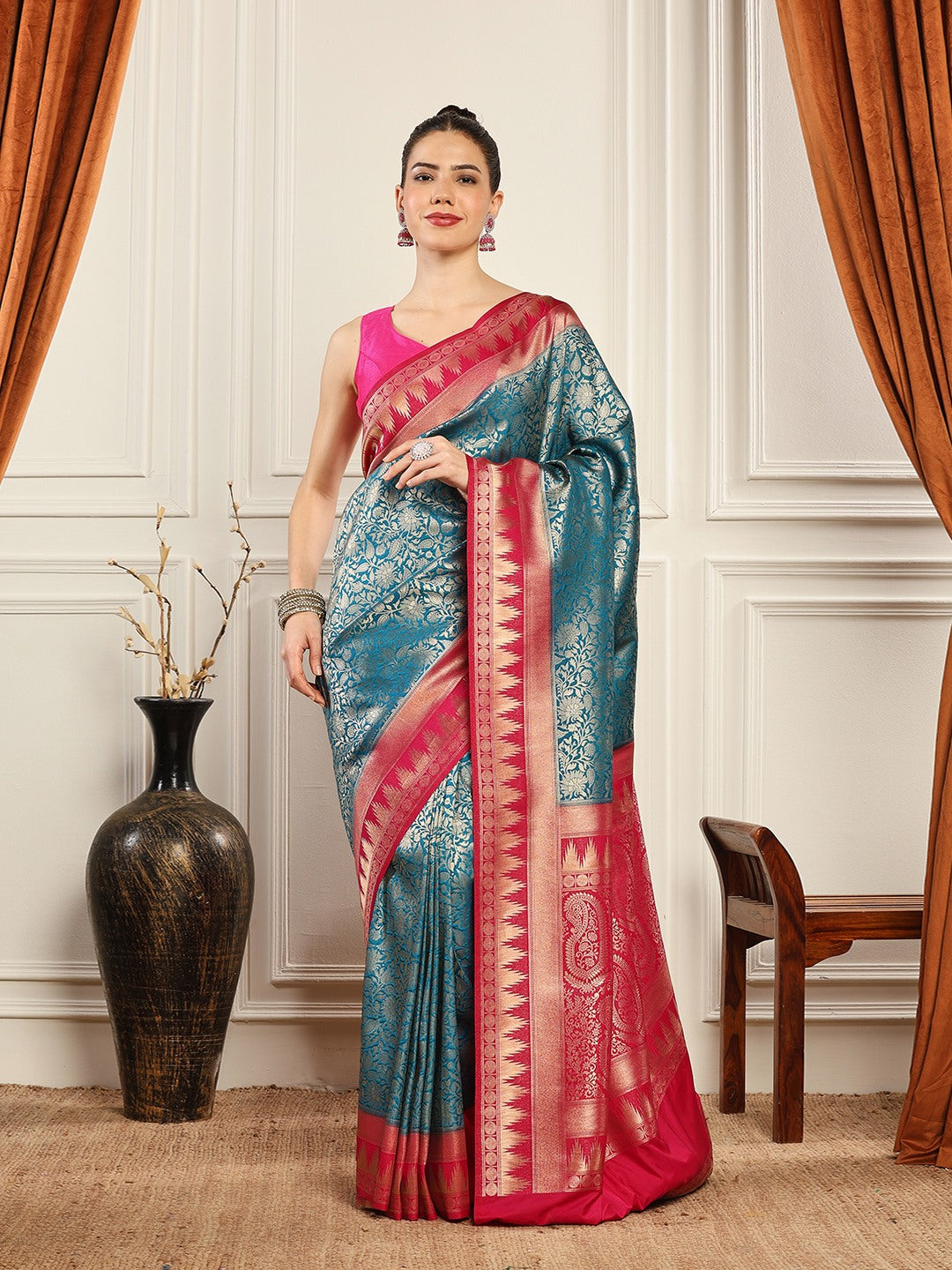 Woven Design Art Silk Saree