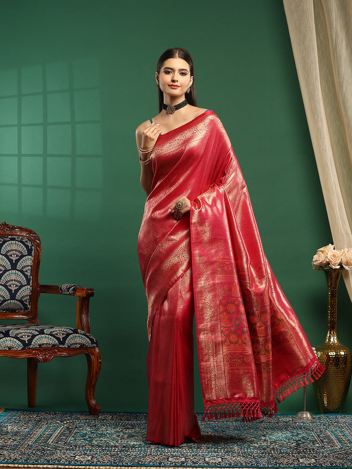 Woven Design Art Silk Saree