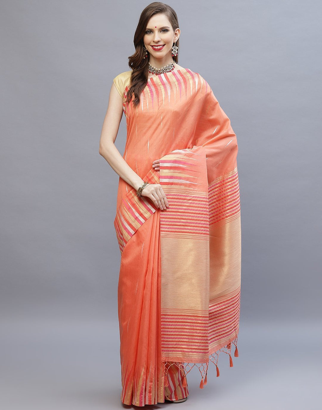 WOVEN ART HANDLOOM SAREE
