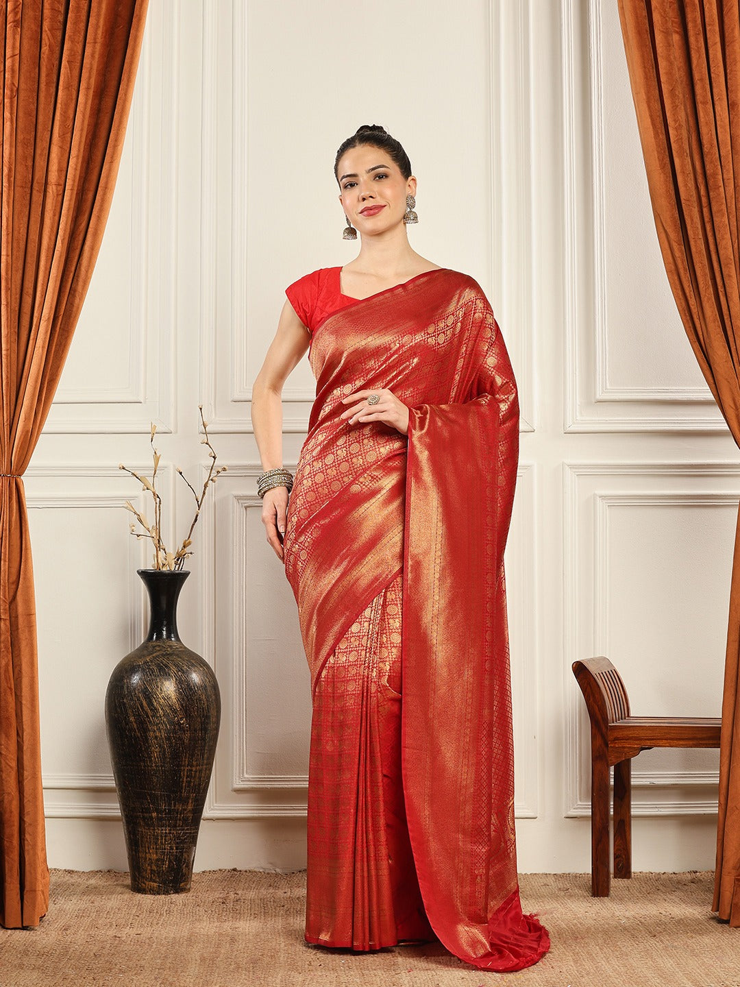Woven Design Art Silk Saree