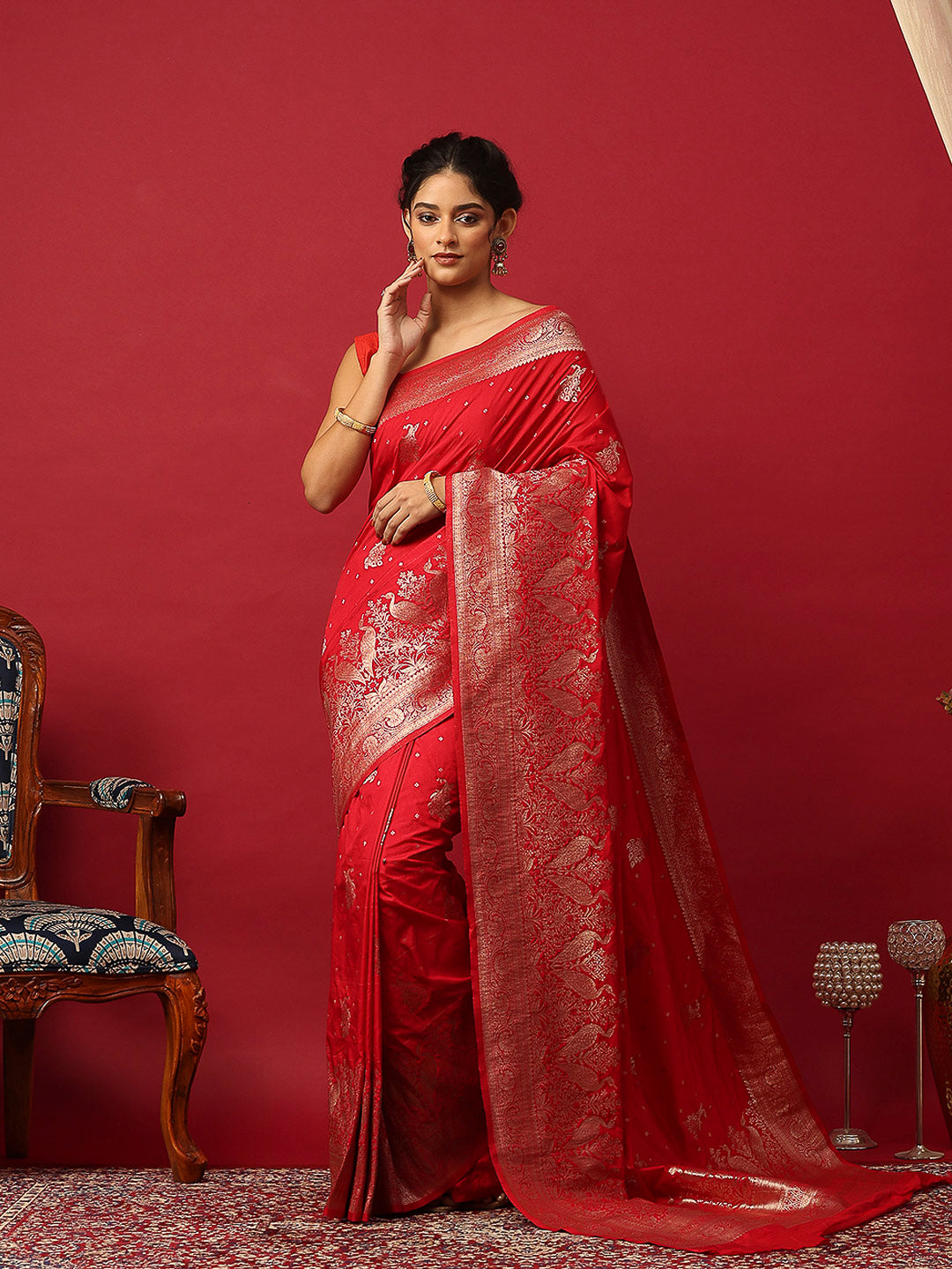 Woven Design Art Silk Saree